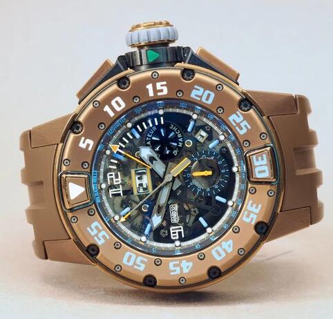 Replica Richard Mille RM 032 Automatic Diver Chronograph Annual Calendar watch